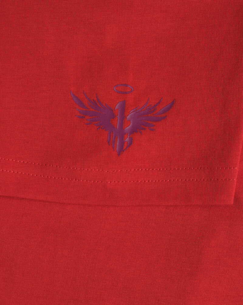 Puma Grade School Melo X Super Nova CTN Jersey Tee PSP26M9T-21369 Red 5