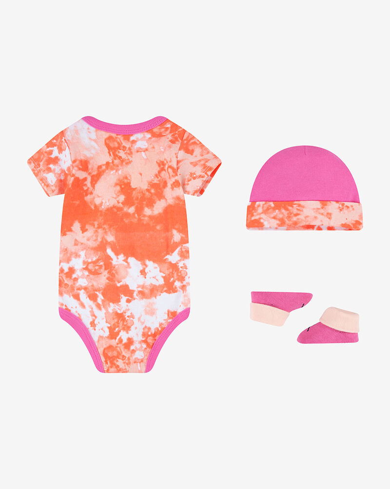 Jordan Infant Tie-Dye 3 Piece Box Set NJ0494G-X24 Orange 2