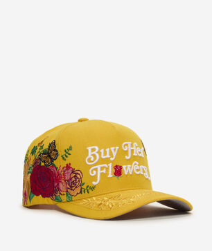 Buy Her Flowers Full Wool Acrylic Trucker Hat