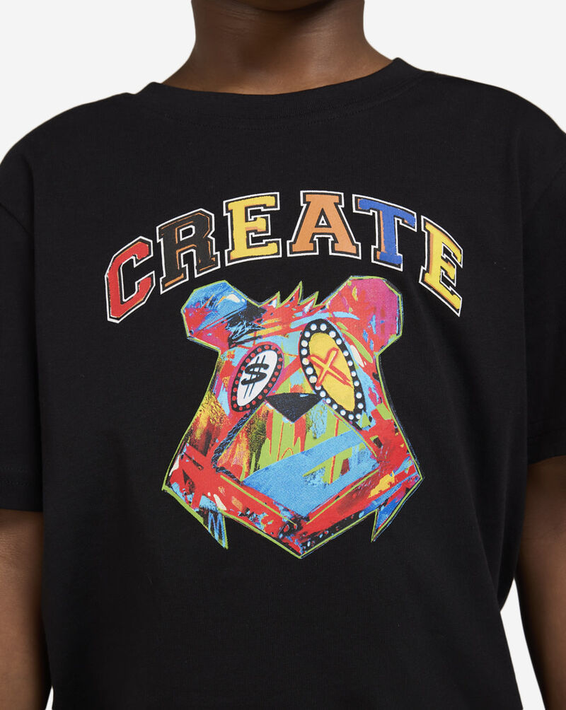 King Saladeen Kids' Abstract Money Bear Tee KS022 Black 5