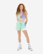 Colorblock Ting Velour Crop Top