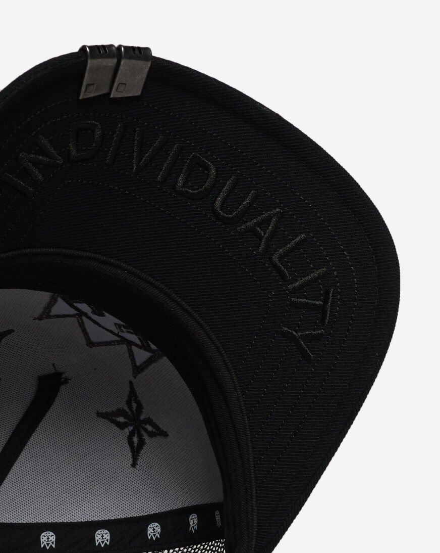 Shop Cult of Individuality Logo Mesh Back Star Embroidery Trucker