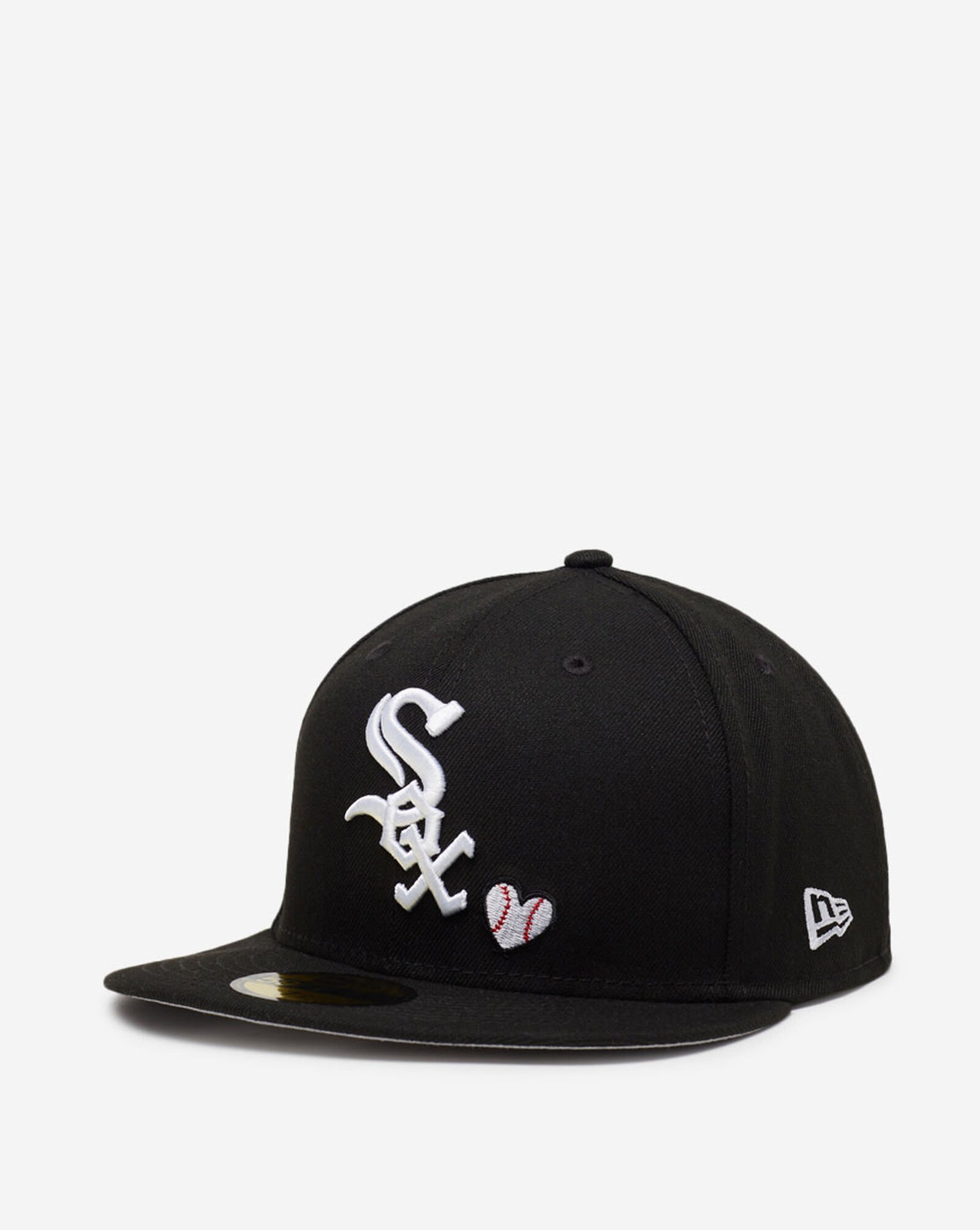 Shop New Era 59Fifty Chicago White Sox Heart Fitted Hat 60243674 blue