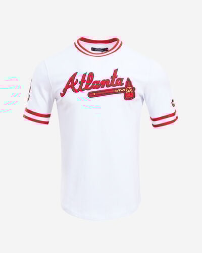 Atlanta Braves Classic Chenille Double Knit Tee