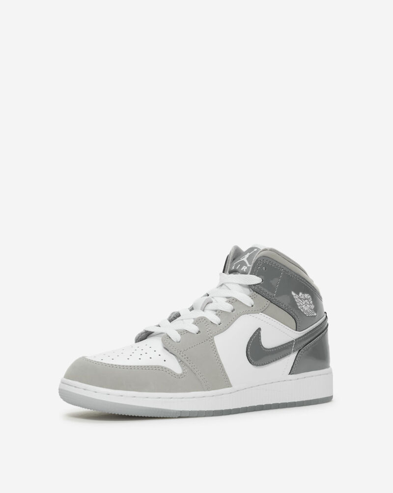 Jordan Big Kids' Air Jordan 1 Mid SE HF3193-100 Grey 2