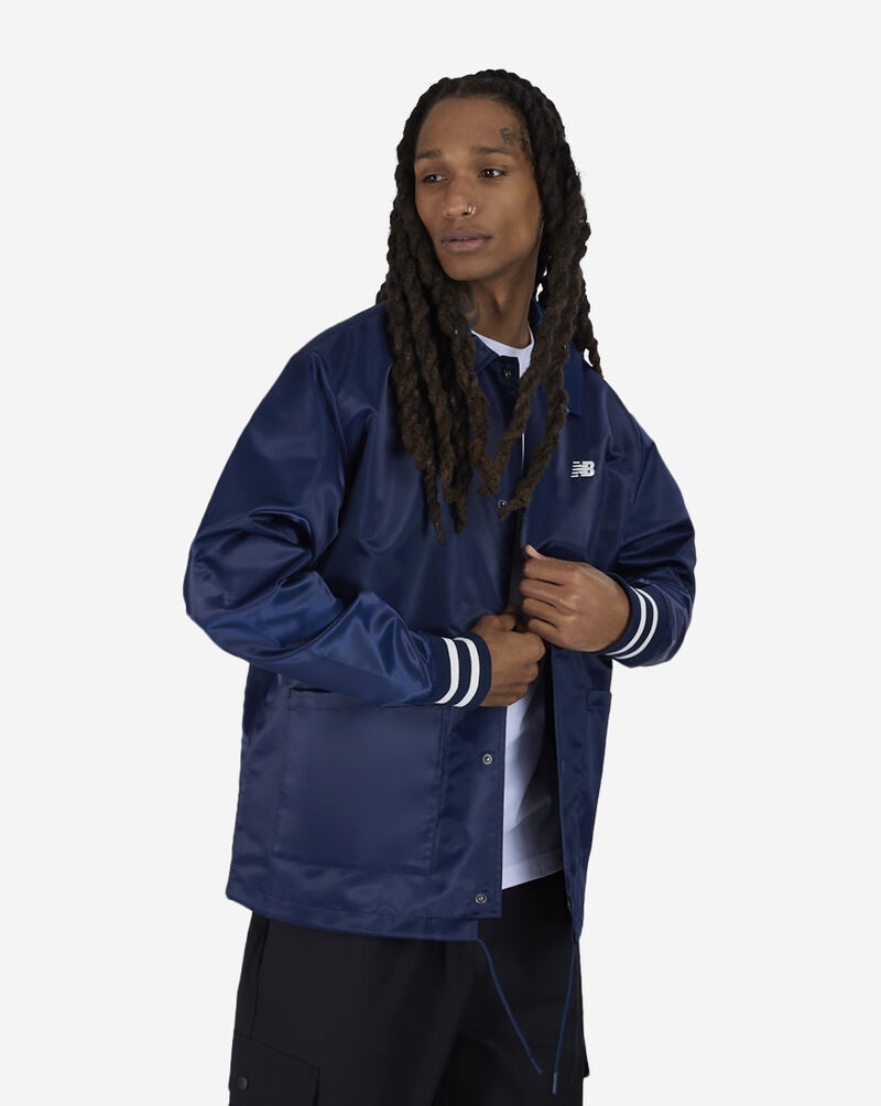 Shop New Balance Coaches Jacket MJ41553-NNY blue | SNIPES USA