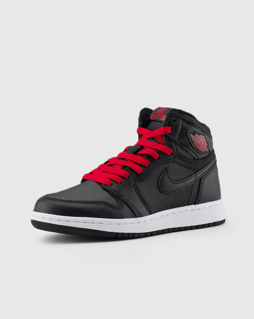 red and black jordan 1 grade school