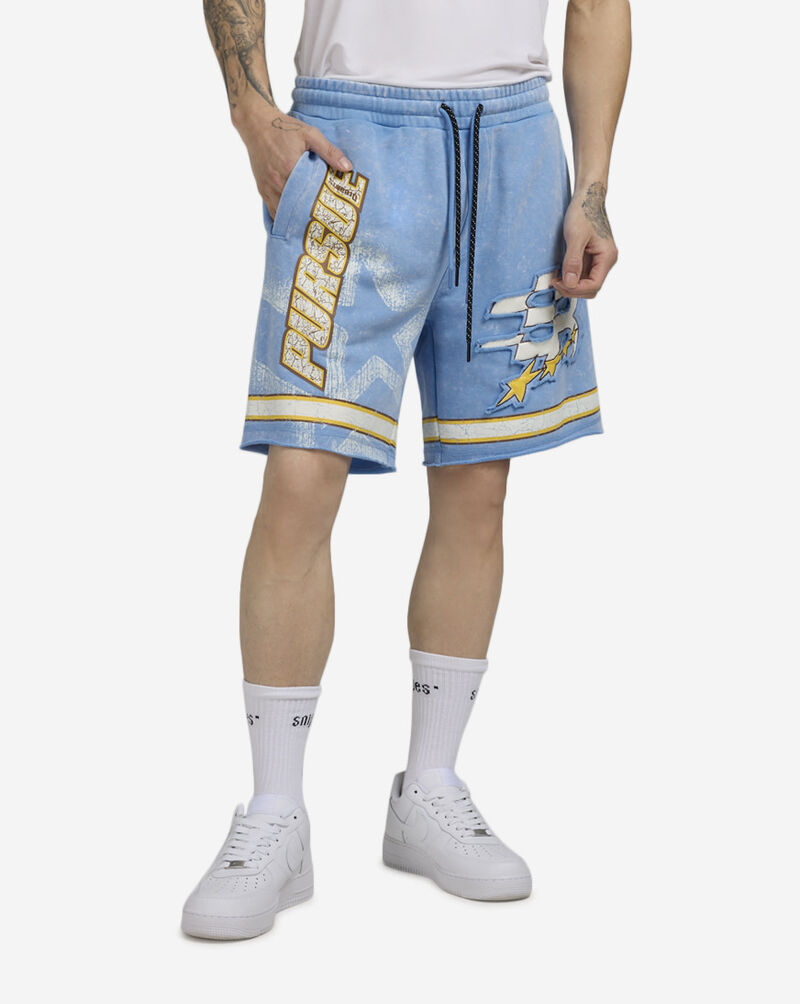 Smoke Rise Terry Shorts KS25355SNZ-BLU Blue 1