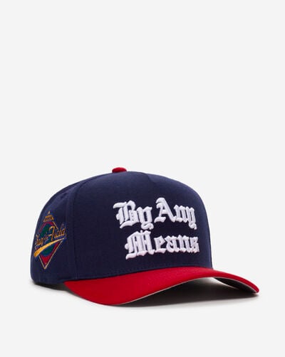 By Any Means 2 Tone Twill Trucker Hat By Any Means 2 Tone Twill Trucker Hat