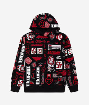 Big Kids' AOP Fleece Pullover Hoodie