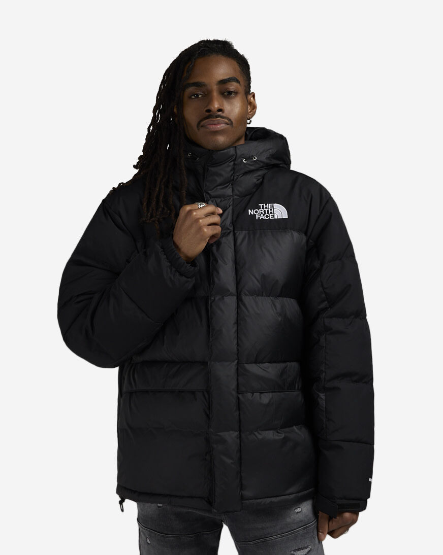 Shop The North Face HMLYN Down Parka Jacket NF0A4QYX-GOF1 black