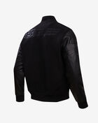 Philadelphia Eagles Triple Black Wool Varsity Jacket