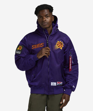 Alpha Industries Historic L-2B Phoenix Suns Hooded Bomber Jacket