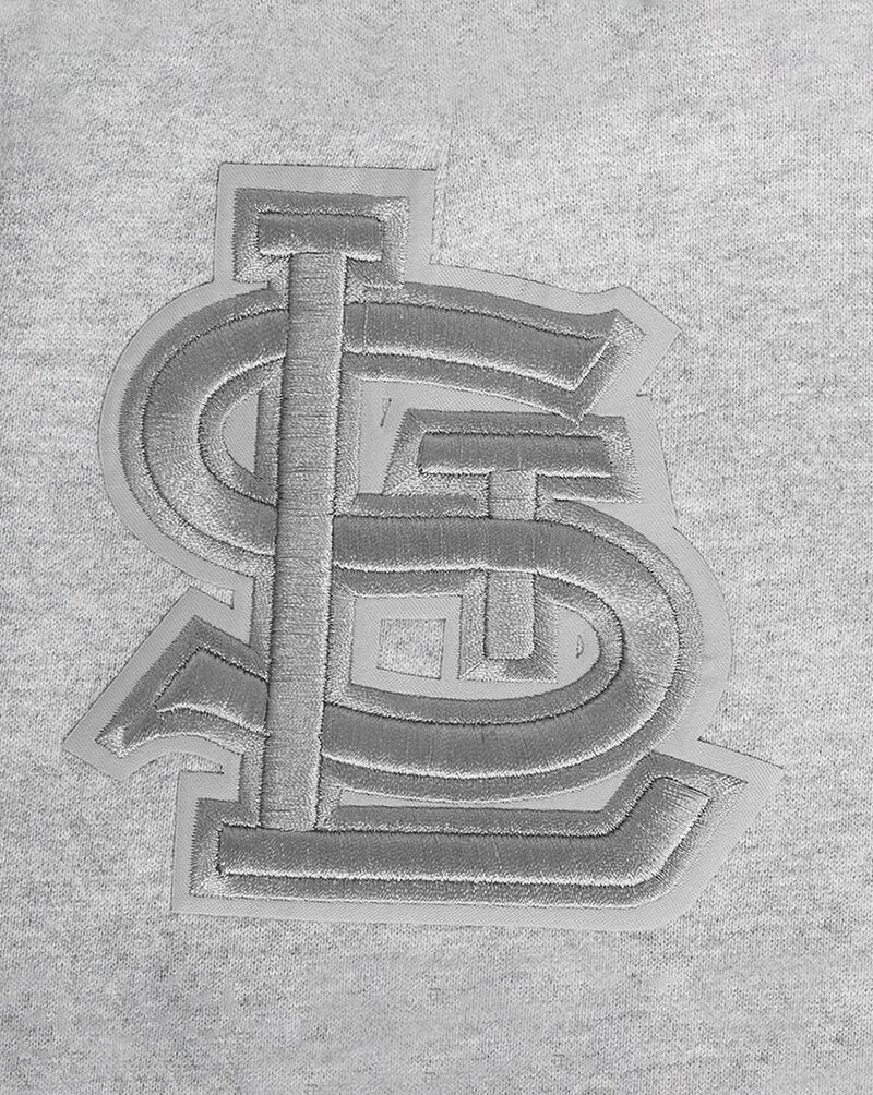 PRO STANDARD St. Louis Cardinals Retro Neutral Fleece Short  LSC337761-DHG Grey 2
