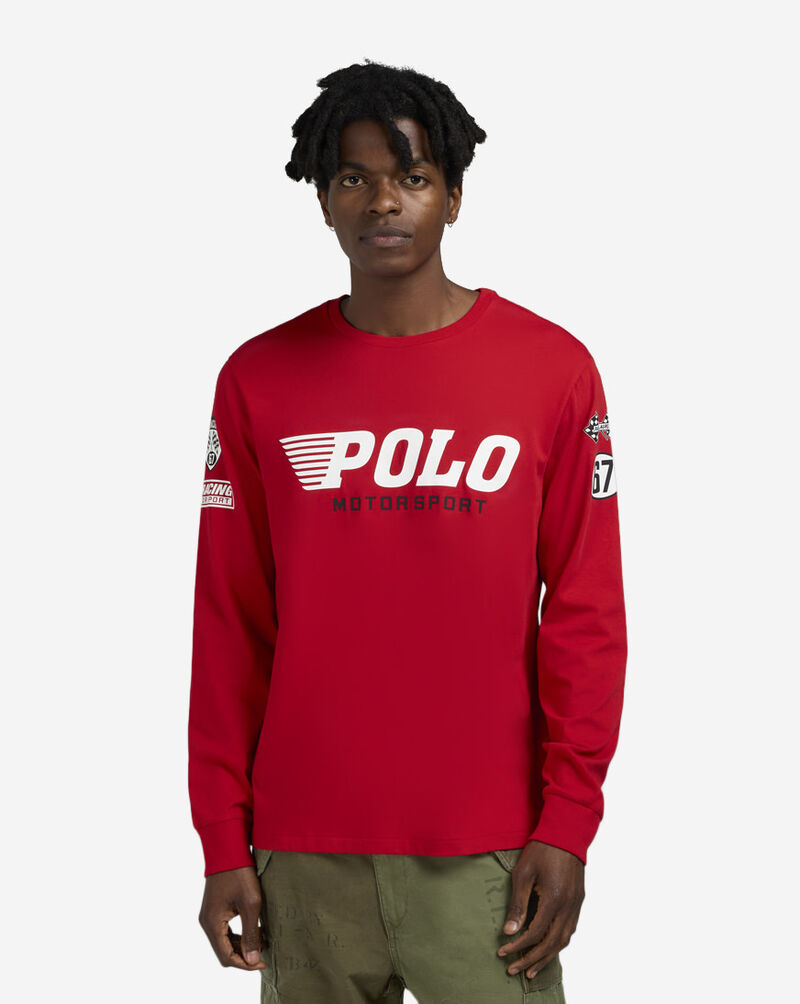 Polo Ralph Lauren Jersey Graphic T-Shirt 710972608001-RED Red 1