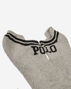 6-Pack Double Bar Polo No Show Socks