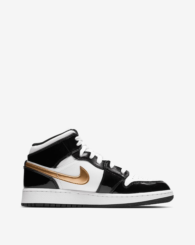 Jordan Grade School Air Jordan 1 Mid Se BQ6931-007 Black 3