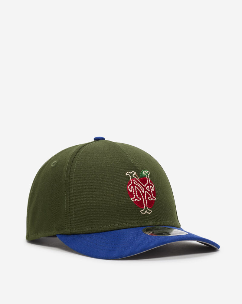 New Era 9Forty A-Frame New York Mets City Feat Snapback Hat 60640969 Green 1