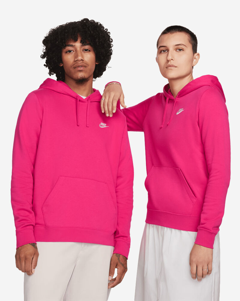 Nike NSW Club Fleece Hoodie DQ5793-615 Pink 1