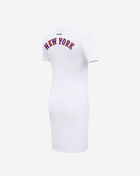 PRO STANDARD New York Mets Classic Body Con Dress LNMB37243-WHT White 3