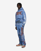 Dystopian Tribal Print Stack Pant
