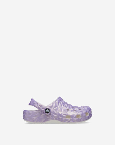 Pre-School Classic Iridescent Geometric Clog