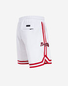 PRO STANDARD Atlanta Braves Classic Chenille Double Knit Short LAB331547-WHT White 3