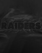 Las Vegas Raiders Triple Black Satin Jacket