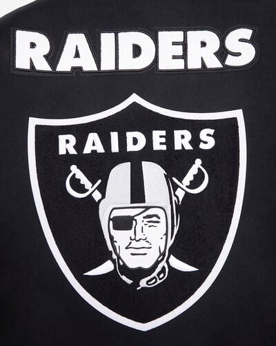 Las Vegas Raiders Mash Up Rib Wool Varsity Jacket Las Vegas Raiders Mash Up Rib Wool Varsity Jacket