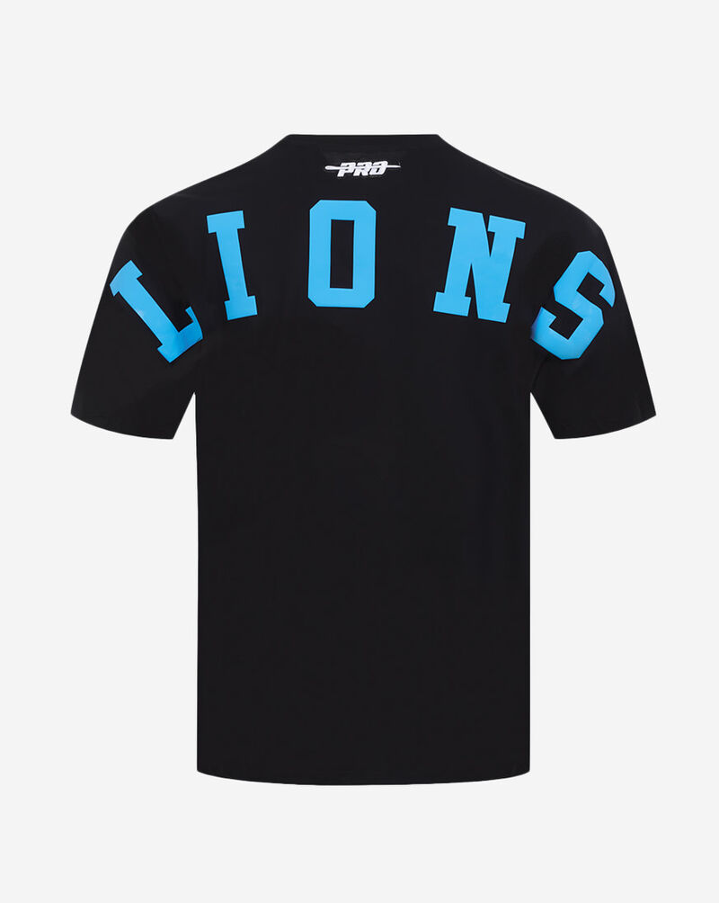 PRO STANDARD Detroit Lions Wingspam Drop Shoulder Tee FDL1410527-BLK Black 3