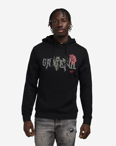 Grateful Rose Hoodie