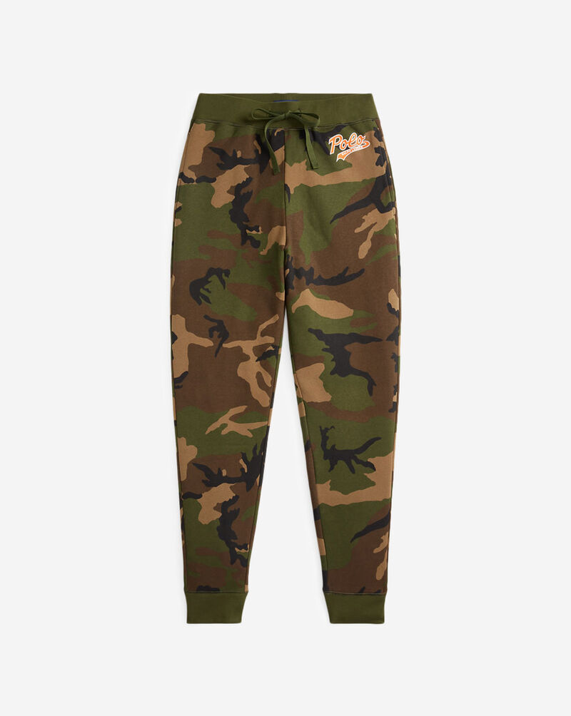 Shop Polo Ralph Lauren Brushed Fleece Joggers PK66HF-ATMS camo