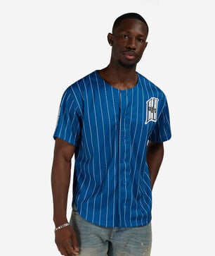 Homestead Grays James Wood Authentic Batting Practice Pinstripes Jersey