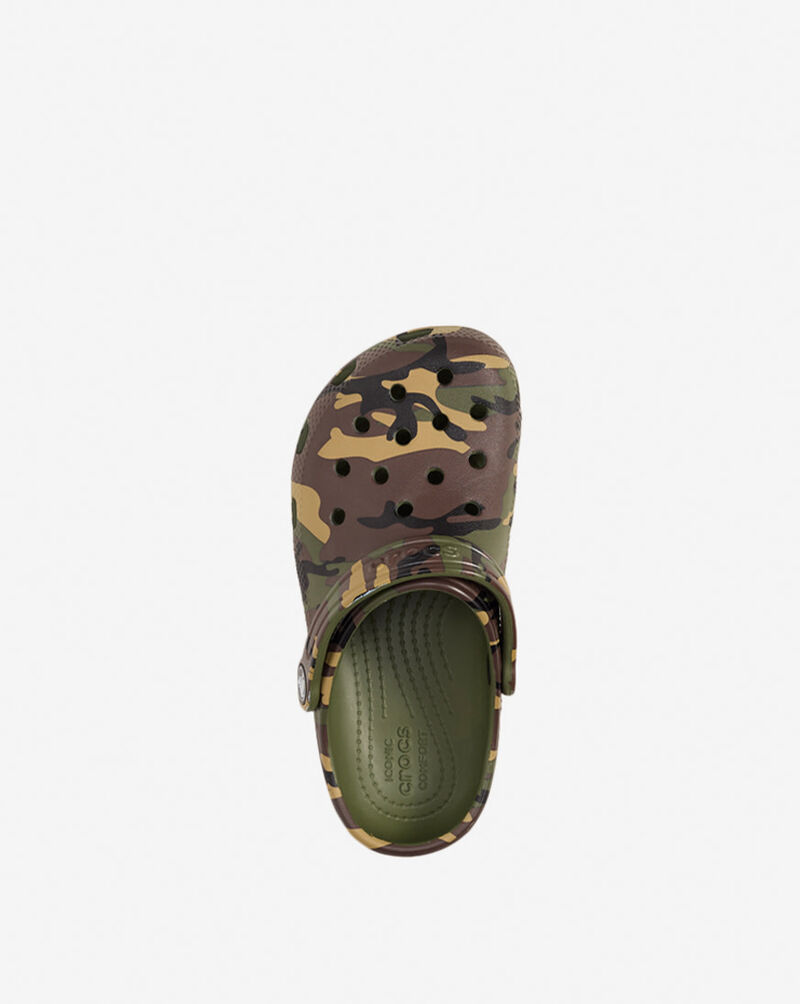 Crocs Grade School Camouflage Classic Clog 211879-3TCJ Camo 7