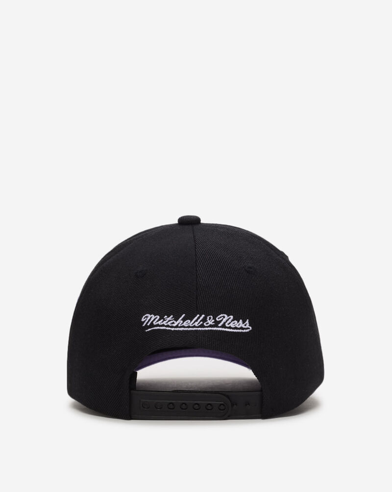 Mitchell  Ness Los Angeles Lakers Hyper Type Pro Crown Snapback Hat HP10412-LALBLCK Black 3