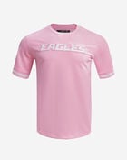 PRO STANDARD Philadelphia Eagles Classic Chenille Double Knit Tee FPE1410196-PNK Pink 1