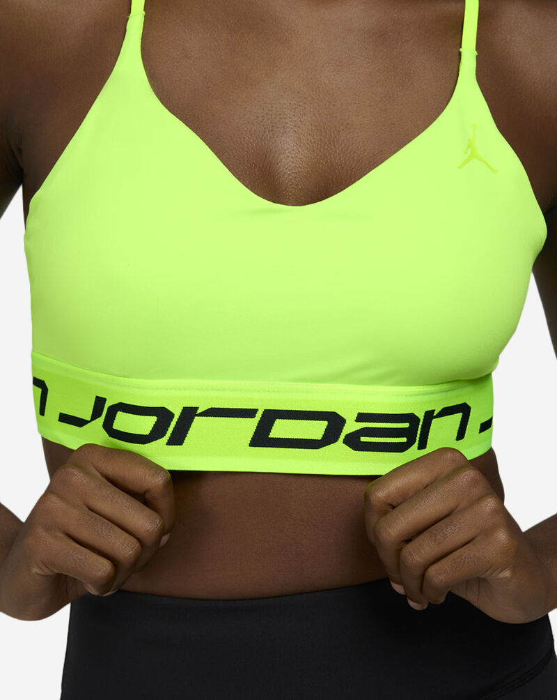 Jordan Sport Indy Logo Banded Bra FV6498-358 Green 3