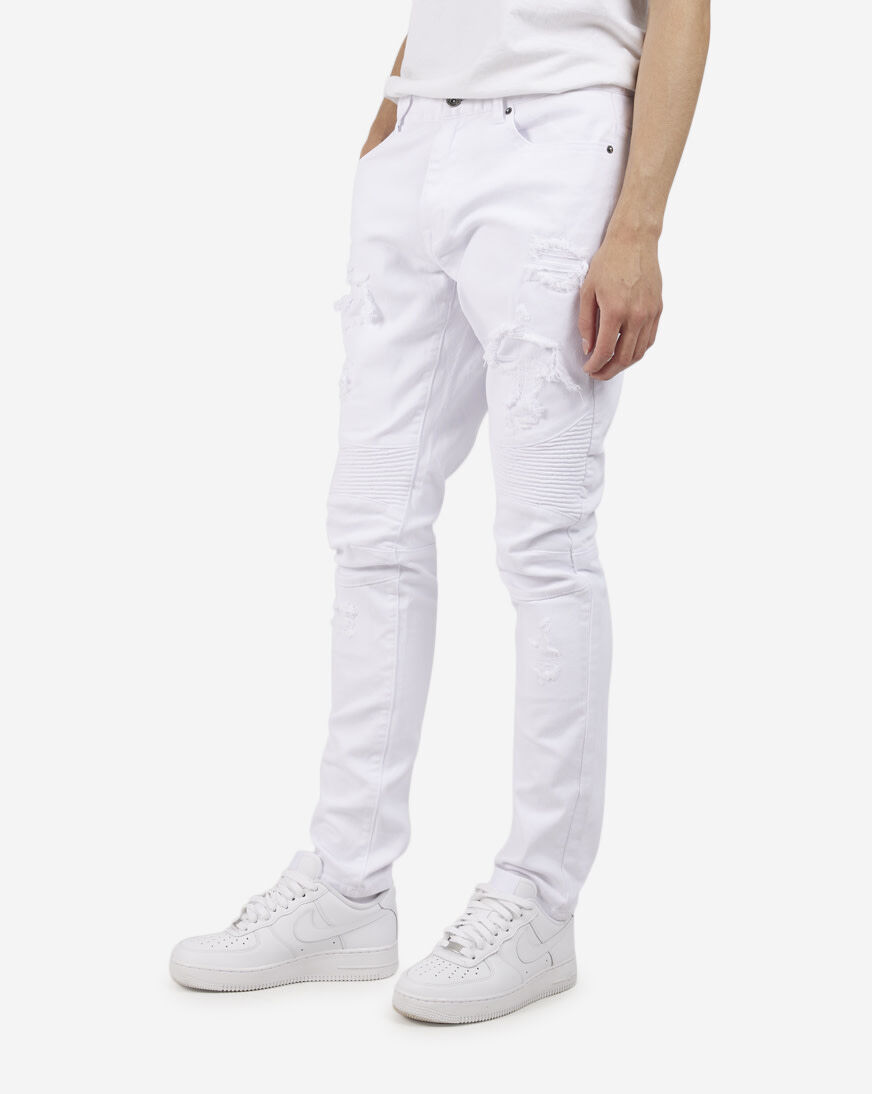 【関税＆送料込み】Off-White Jeans Tattoo White Shirt with logo Off-White - Vitkac AS