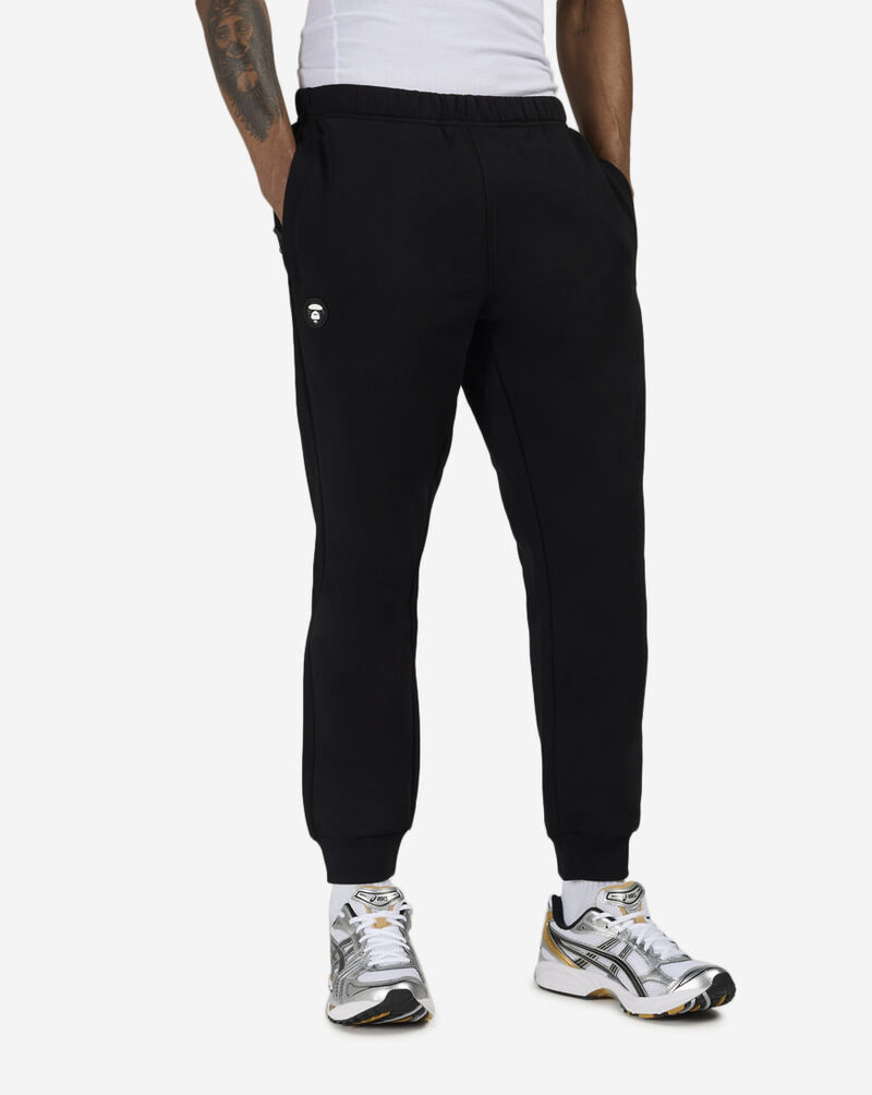 AAPE Now Fleece Sweatpants  AAPPTMC636XXP-BKX Black 1