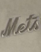 PRO STANDARD New York Mets Neutral Drop Shoulder Fleece Pull Over Hoodie  LNM5311666-TAU Beige 4