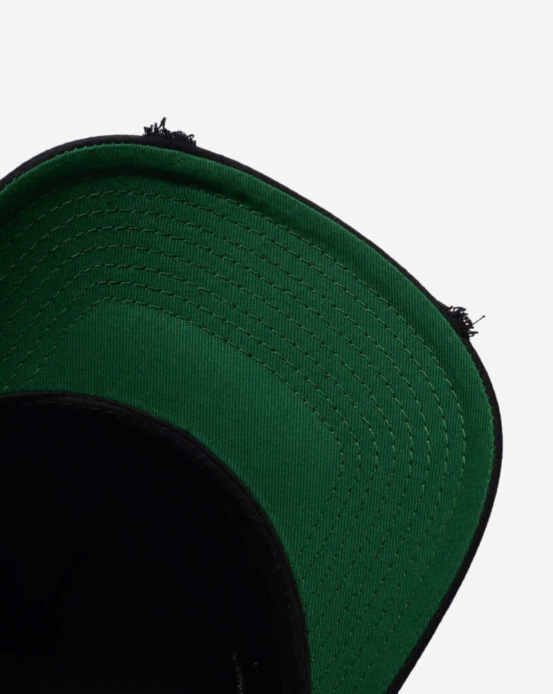 Field Grade Biker Club Twill Trucker Hat 1005445 Black 4