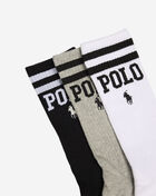 6-Pack Double Bar Polo Crew Socks
