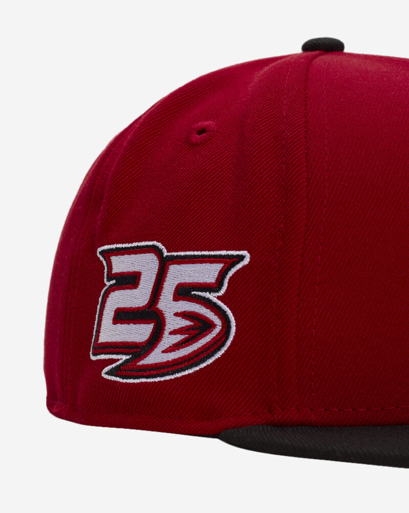 59Fifty Anaheim Ducks Fire Red Fitted Hat