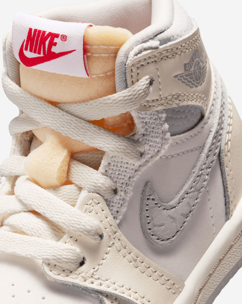 Jordan Toddler Air Jordan 1 Retro High OG IH4282-100 cream 7