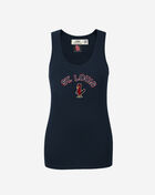 PRO STANDARD St. Louis Cardinals Classic Relaxed Fit Racerback Tank Top LSCA37713-MDN Blue 1