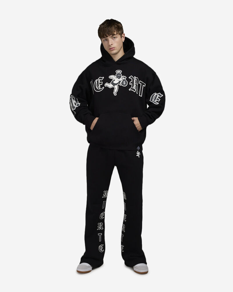 Hasta Muerte Motivated Letters Hoodie HMMOTIVATEDHD-BLK Black 4