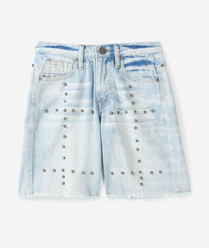 Kids' Studded Jean Shorts