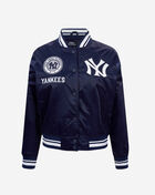 New York Yankees Retro Classic Rib Satin Jacket