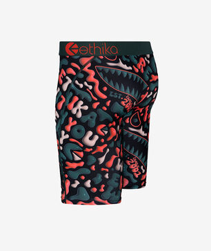 Grade School Camo Inflate Briefs 