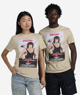 Rambo With Helicopter Tee